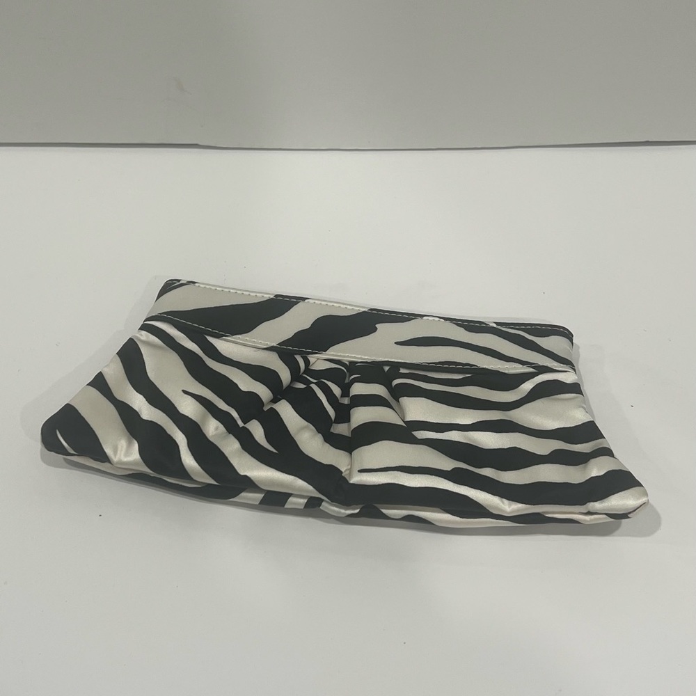 Lauren Merkin zebra clutch